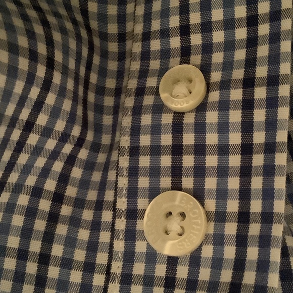 Checked Blue and Green Button Down Shirts Size XL - Picture 7 of 7